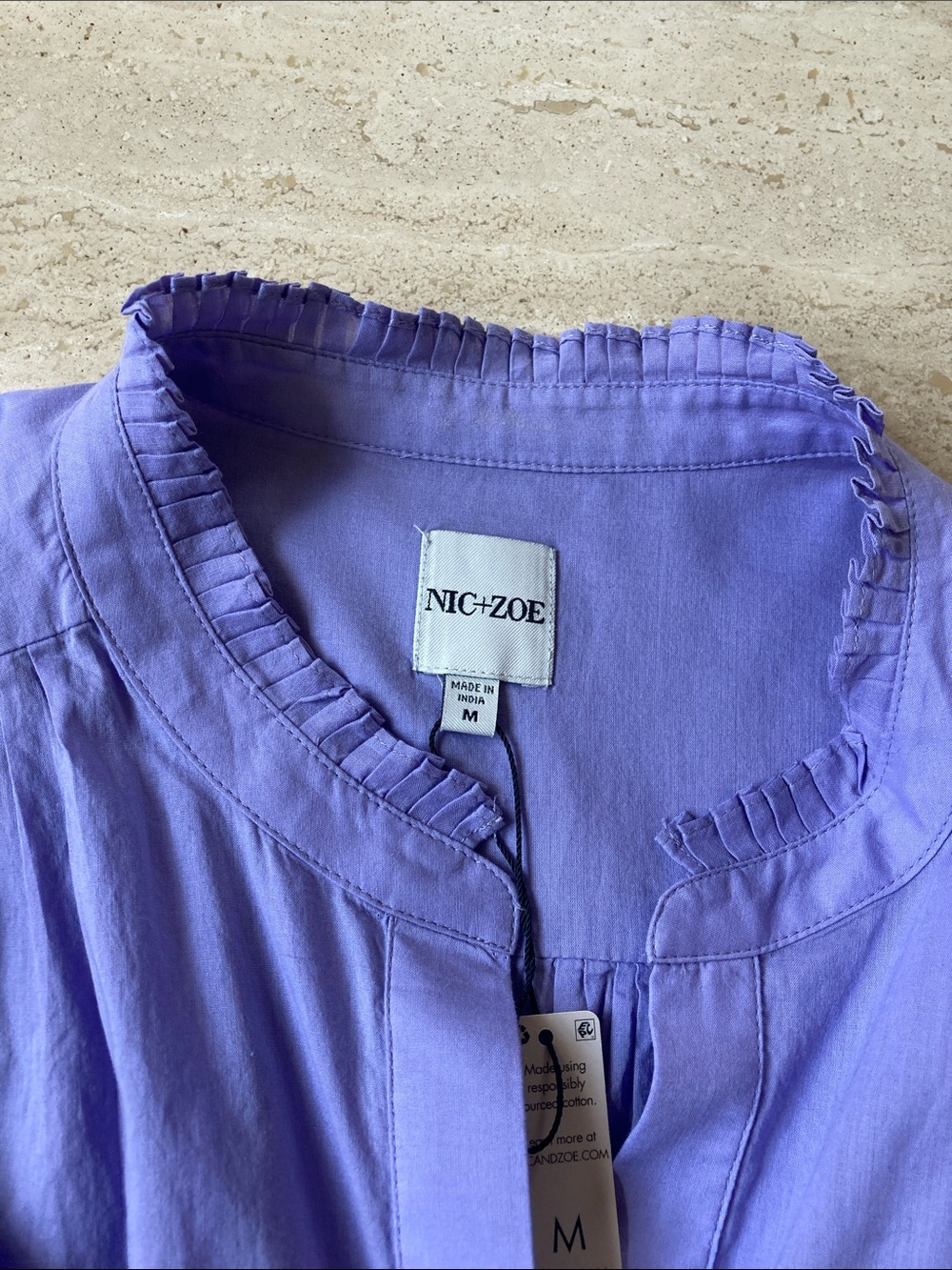 Nic + Zoe Cotton Girlfriend Shirt - Picture 8 of 10